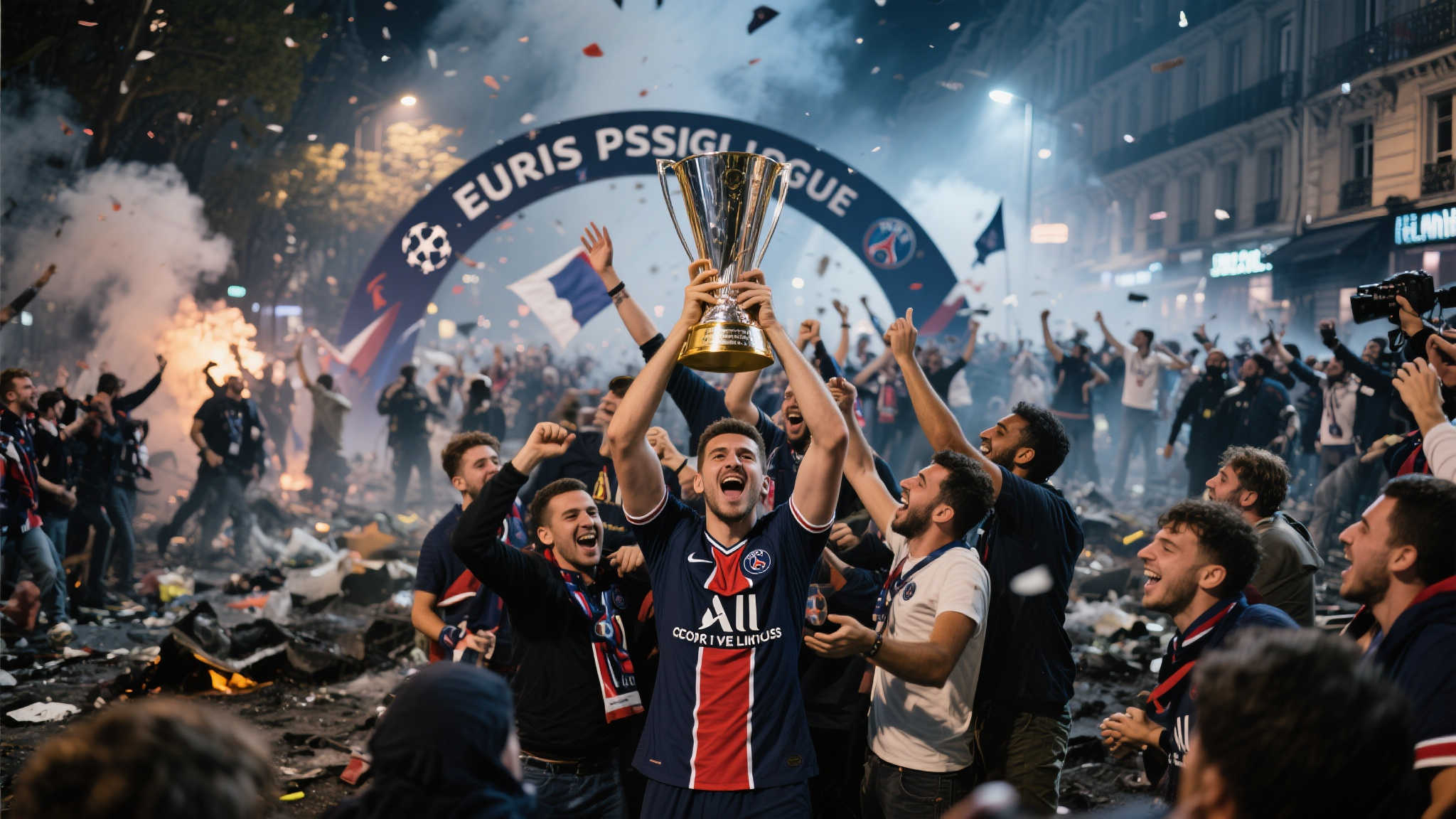 巴黎圣日耳曼问鼎欧冠,法国多地爆发不安情绪 巴黎圣日耳曼问鼎欧冠,法国多地爆发不安情绪